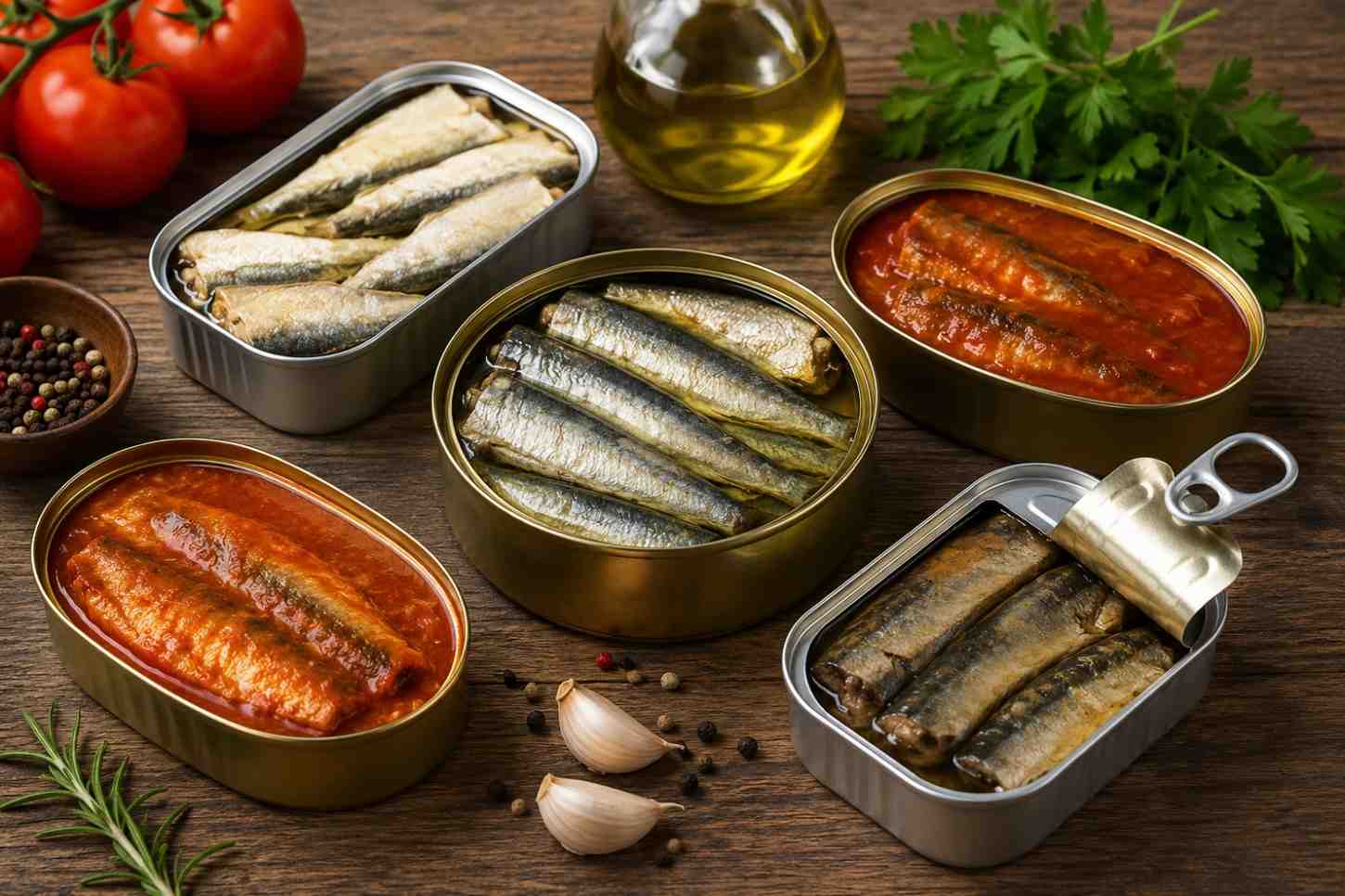 Our Canned Fish Products