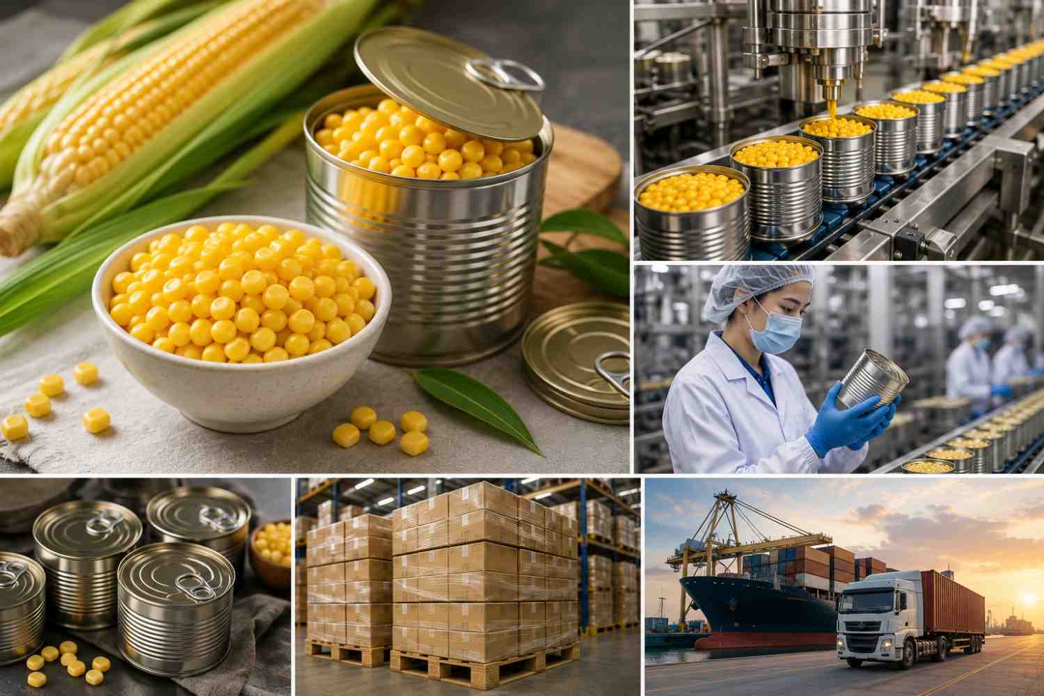 Premium Canned Corn Products