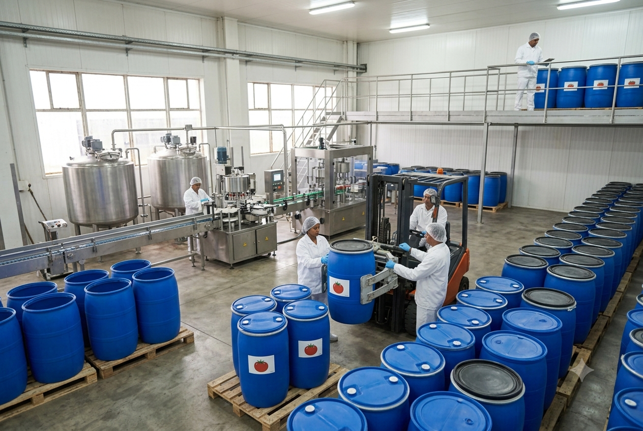 Bulk Tomato Paste Supplier