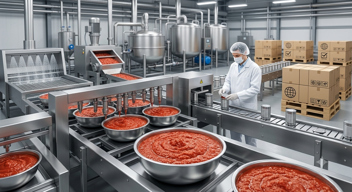 Tomato Paste Exporter Supporting the USA Market