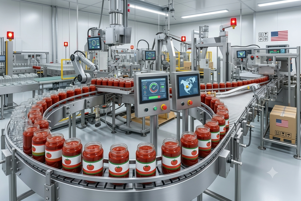 Tomato Paste Manufacturer, USA