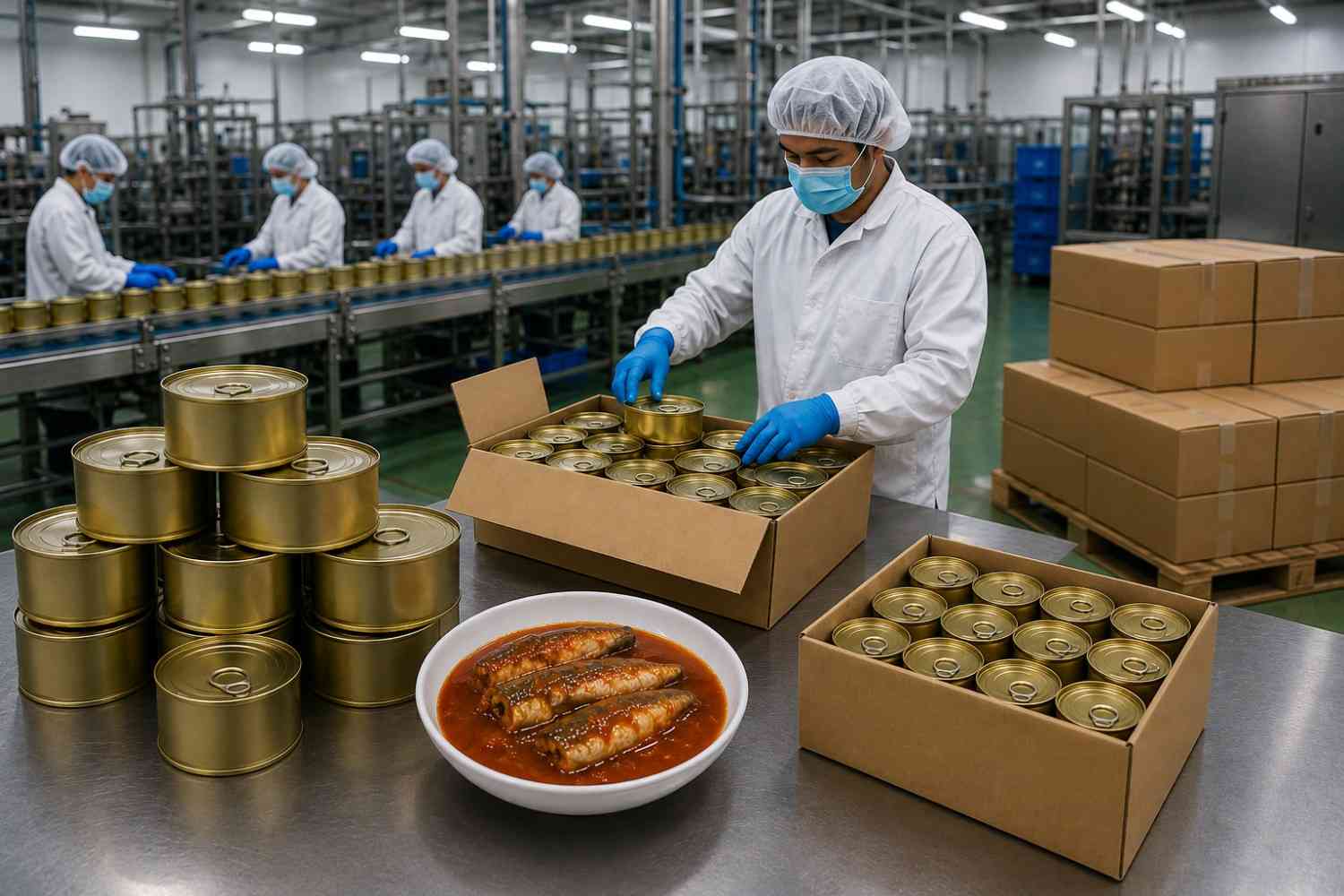 Canned Pilchards in Sauce Manufacturer