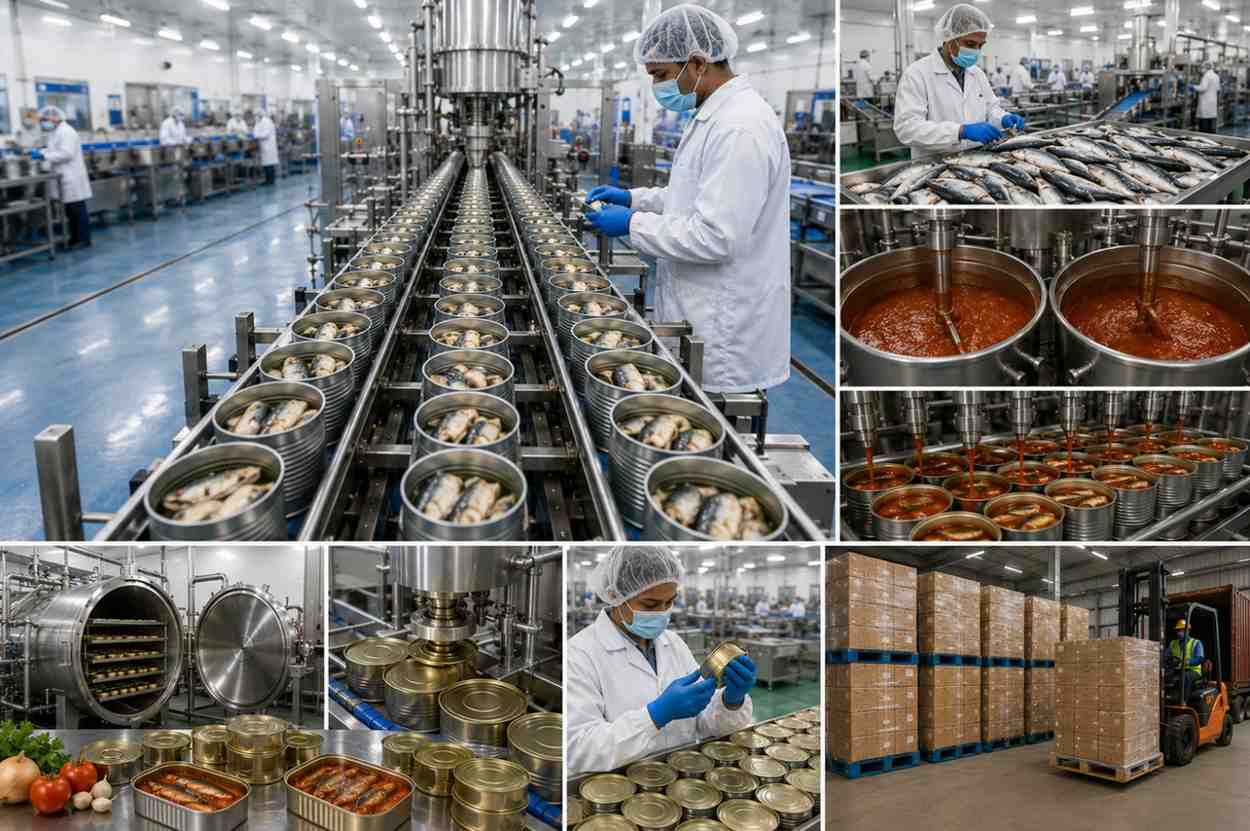 Geisha Canned Fish Manufacturer